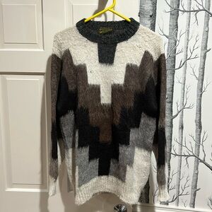 Vintage Alpaca Wool Bolivia Sweater